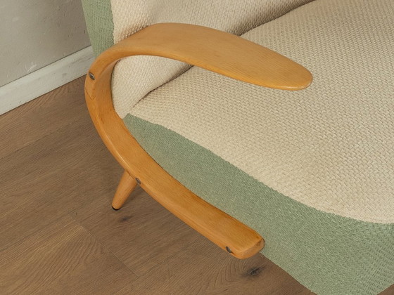 Image 1 of Vintage fauteuil uit de jaren 50 in mid-century stijl.