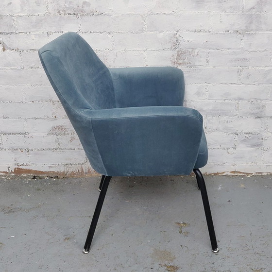 Image 1 of Velvet Armchair, 1960s