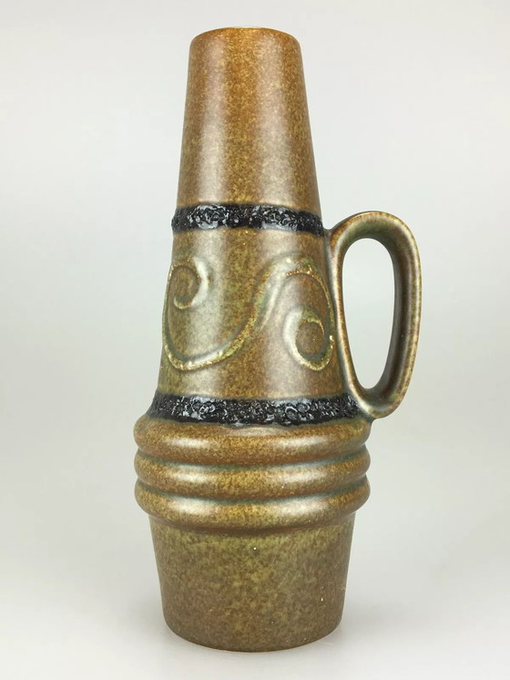 Image 1 of 60s 70s vaas tafelvaas bloemenvaas keramiek vaas keramiek space age design