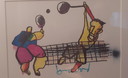 Herman Brood Tennis encadré