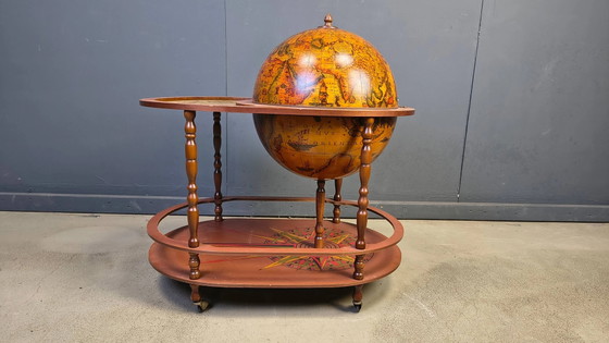 Vintage globe bar, 1970s – Bar carts, Wood (photo 5 of 15)