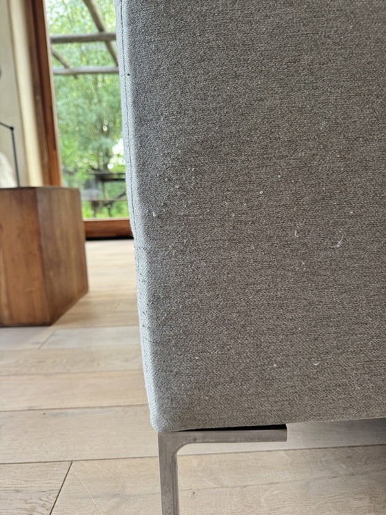 Image 1 of Design on stock Bloq 3-seater sofa in mouse gray