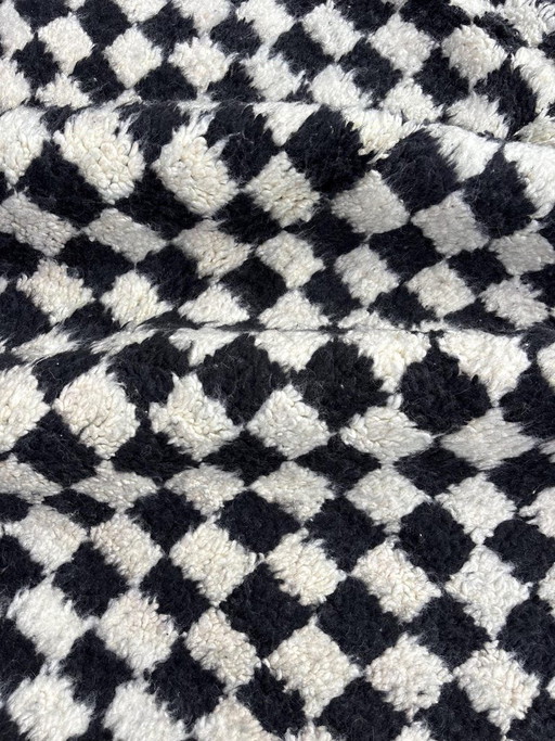 Traditioneller marokkanischer handgeknüpfter Teppich 150/270 cm – vloerkleden en tapijten, Wool (photo 2 of 7)
