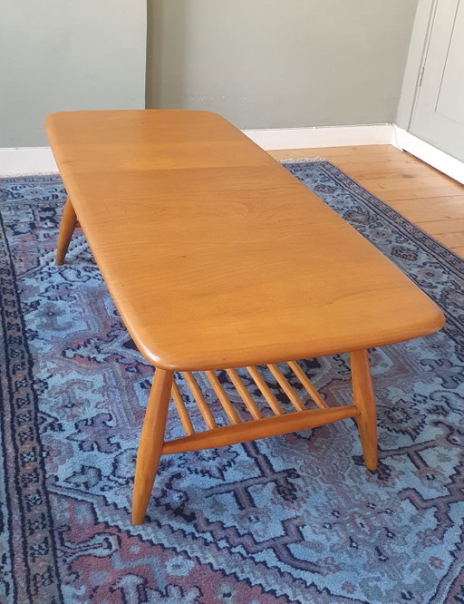 Table basse vintage Windsor Ercol par Lucian Ercolani