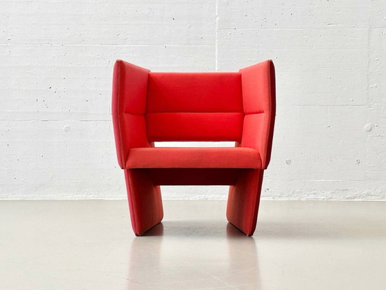 Image 1 of Fauteuil Cup rouge d'Eric Degenhardt pour Richard Lampert