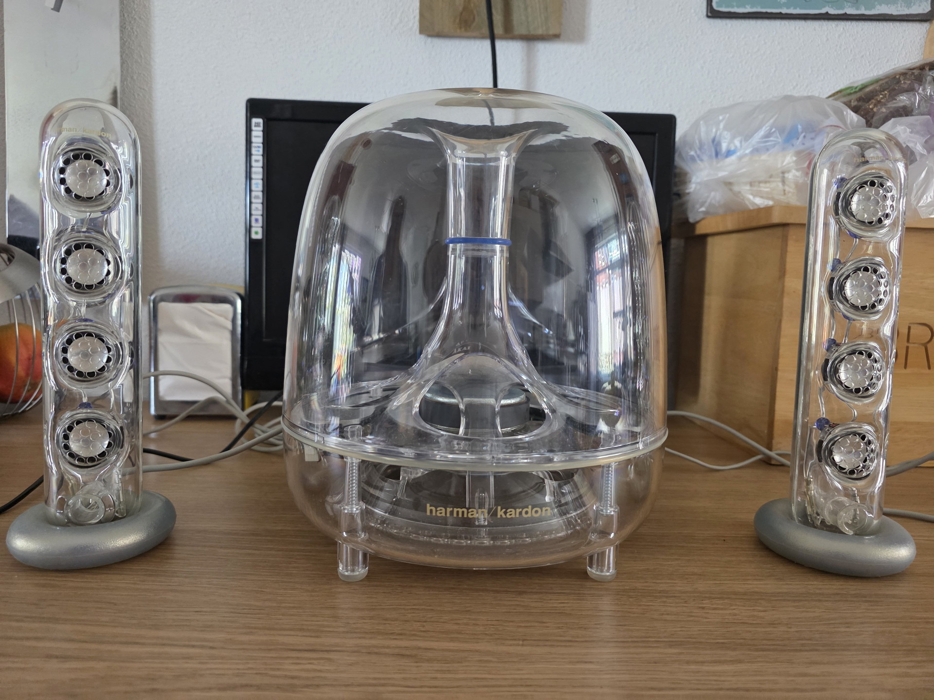 harman/kardon Sound Sticks Ⅱ Harman Kardon SoundSticks II 2.1 kanałowy przewodowy