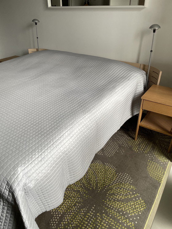 Image 1 of Aupingbed NEXT. inkl. Nachtkastjes, Lampen, neue Standbedienung und Matratzen