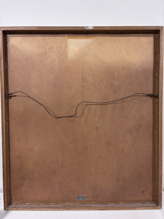 Beautiful Vintage Artwork Pere Clapera Carmen Amaya (Bulerías) Incl. Gallery Frame – Paintings & Drawings (photo 14 of 14)