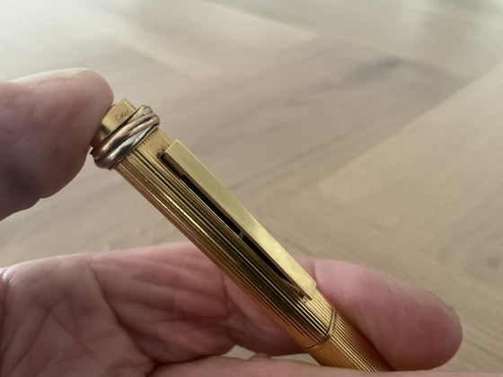 Bolígrafo Cartier Vendome Les Must de Cartier Placas Oro – Regalos, Gold, Metal (photo 5 of 5)