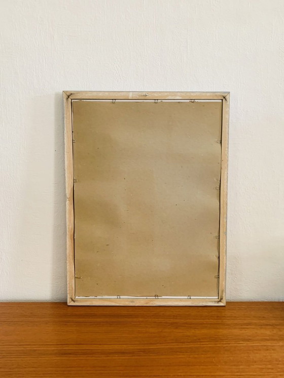Image 1 of Mid-Century, Signed, Framed, “Robe Ecossaise” Pencil Sketch on Paper by Berthe Duquaine, 1950's