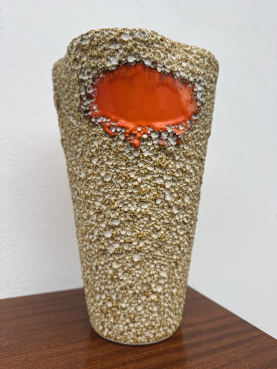 Image 1 of Große Keramikvase aus Vallauris, 1970er Jahre