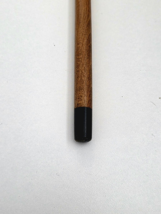 Luxury Wooden Walking Stick with Silver-Tone Carved Handle - Brand New – Decorative Objects, Metal (photo 7 of 10)