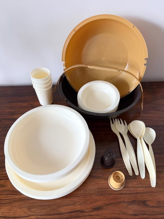 Image 1 of Set da picnic vintage retrò Milton, design iconico degli anni '70.