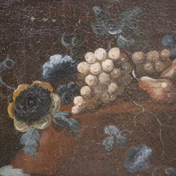 Image 1 of Oil Painting on Canvas, Still Life, Italy 18th Century