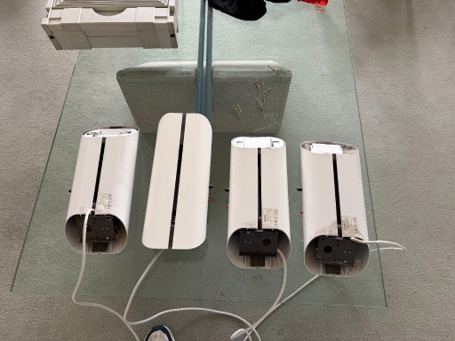Artemide Wandleuchten 4x – wandlampen, Metal