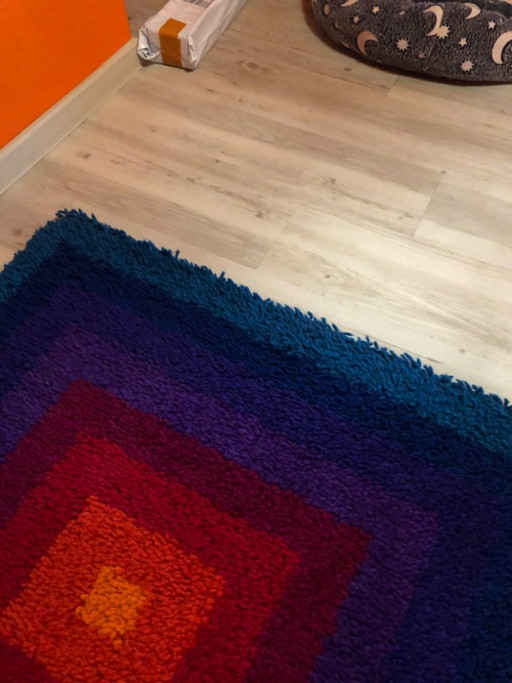 Tapis carré Verner Panton Tisca – vloerkleden en tapijten, Wool (photo 2 of 6)