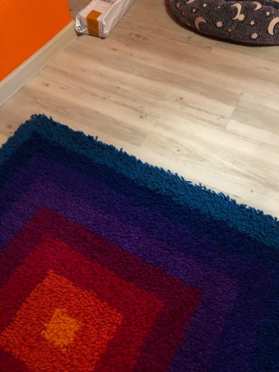 Tapis carré Verner Panton Tisca – Wool (photo 2 of 6)