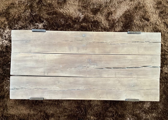 Image 1 of Robust oak coffee table
