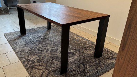 Image 1 of Table de salle à manger en noyer de Movani