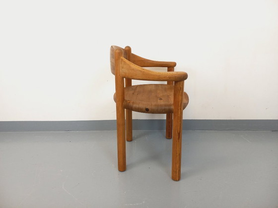 Image 1 of Rainer Daumiller vintage Scandinavian armchair in pine from the 70s