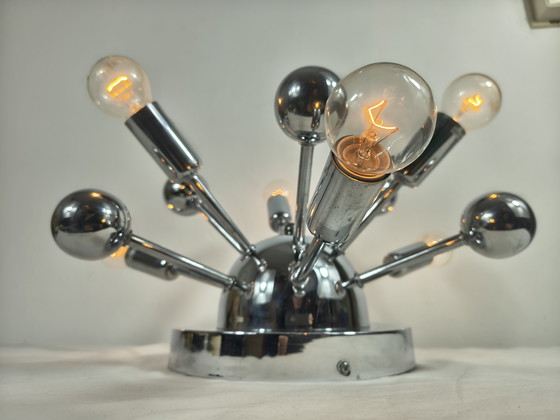 Image 1 of Lámpara de pared/techo Sputnik - Diseño de la era atómica