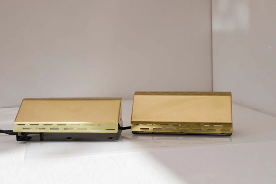 Vintage Brass Wall Sconces Örsjö, Mid-Century Modern Style, circa 1965 – Örsjö Belysning, Wall lights, Metal (photo 11 of 13)