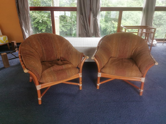 Image 1 of 2 cómodos sillones de ratán