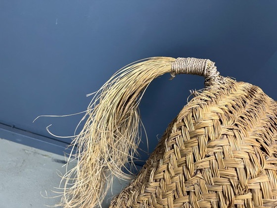 Image 1 of Poney/cheval espagnol vintage en paille, grandeur nature, années 1960