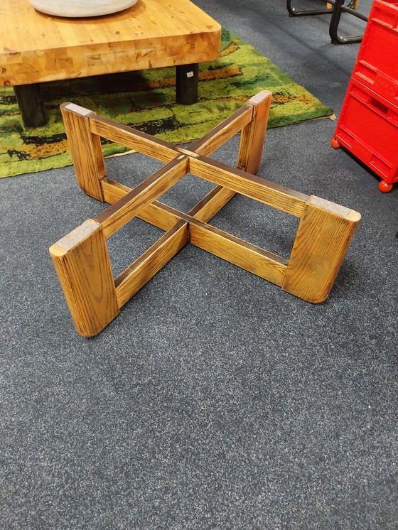 Image 1 of 1x Table basse danoise 1963 par Tue Poulsen pour Haslev Danemark