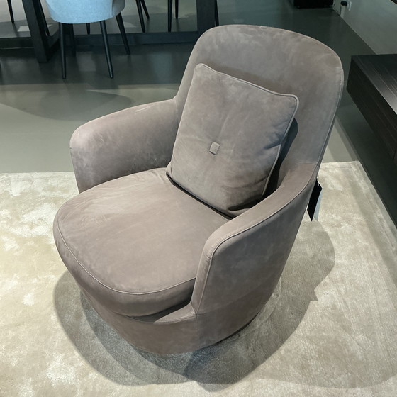 Image 1 of Minotti Jacques fauteuil high swivel