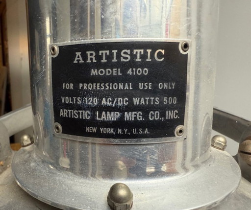 Vintage Industrial Floor Lamp ARTISTIC MFG CO. New York