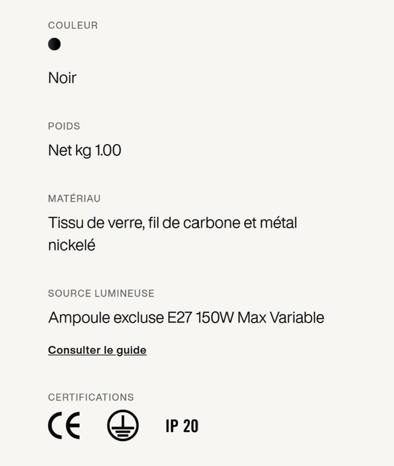 Image 1 of Set di 3 lampade a sospensione FOSCARINI TITE 2