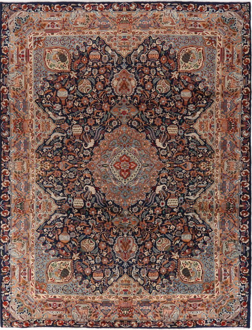 Perserteppich Kaschmar 3,95 x 3,00 Orientteppich fein Nr. 1073