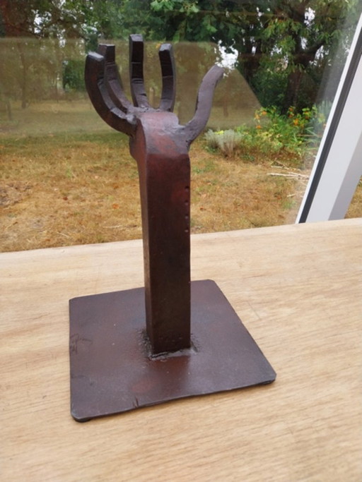 Tree V – beeldhouwkunst, Iron