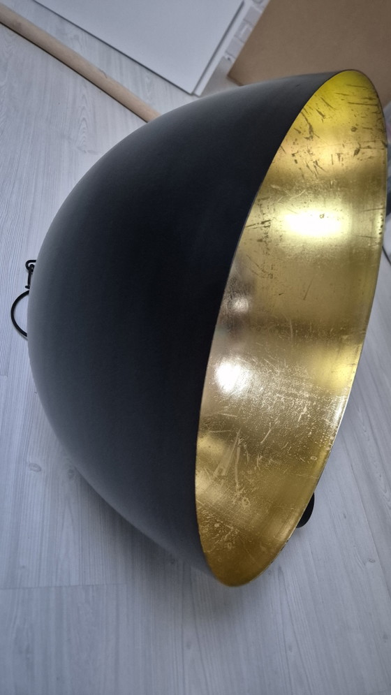 2 Large Industrial Pendant Lights – Pendant lamps, Metal (photo 3 of 5)
