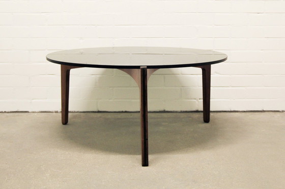 Image 1 of Table basse ronde vintage Sven Ellekaer