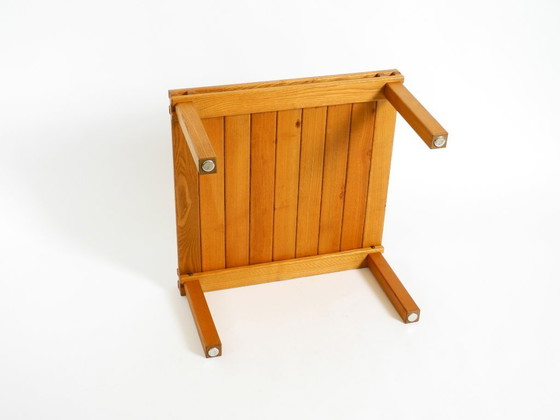 Image 1 of Salontafel uit de "Farmer Collection" uit de jaren 60 van Gerd Lange voor Bofinger, gemaakt van lichtbruin gebeitst essenhout.