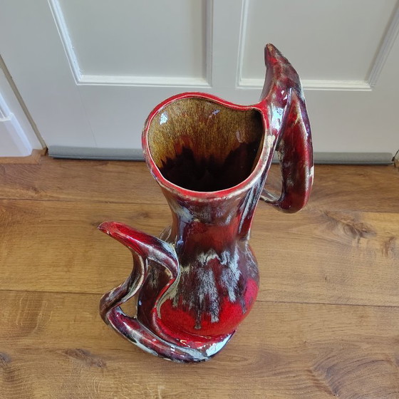 Image 1 of Very special and large sixties vase (Vallauris?)