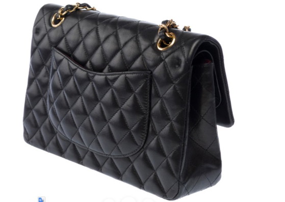 Image 1 of Tasche CHANEL Timeless/Classique en Cuir Noir - 103460