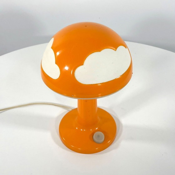 Image 1 of Lampada da tavolo Skojig Cloud arancione di Henrik Preutz per Ikea, anni '90