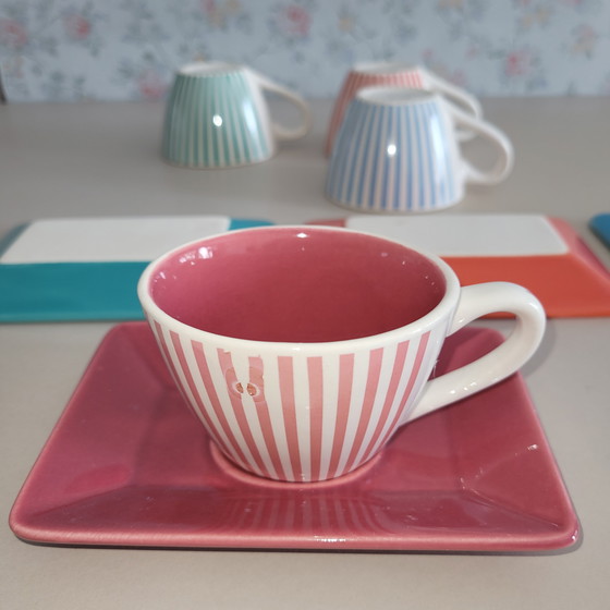 Image 1 of Juego de 4 tazas de café expreso Yves Rocher