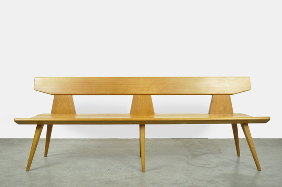 Image 1 of Dänische handgefertigte Vintage-Bank von Jacob Kielland-Brandt, 1960er Jahre
