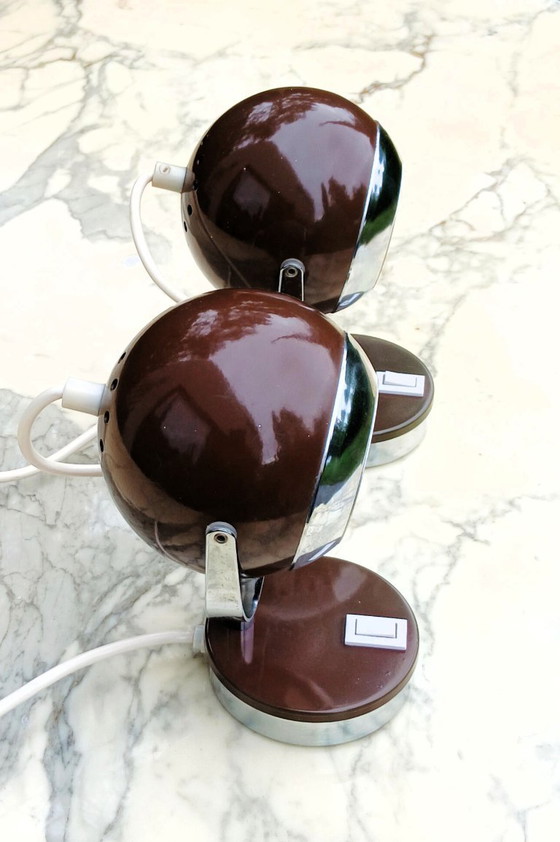 Image 1 of 2x Eye ball spots Space Age by Aluminor