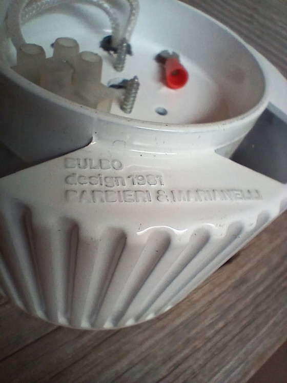 Image 1 of Design vintage Italiaanse tafellamp/wandlamp, 1981.