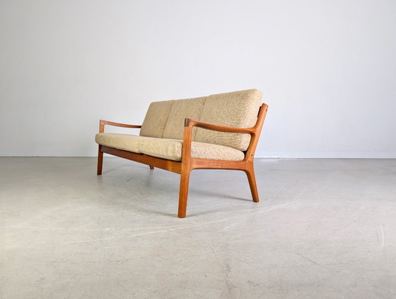 Image 1 of Midcentury sofa France & Søn Couch Ole Wanscher three-seater teak2