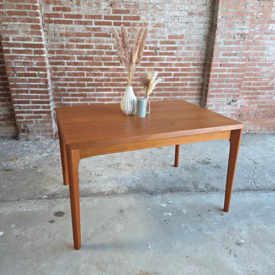 Henning Kjaernulf, Vejle Denmark, vintage 60s table, Dining tables, Wood, Brown, Scandinavian (photo 13 of 18)