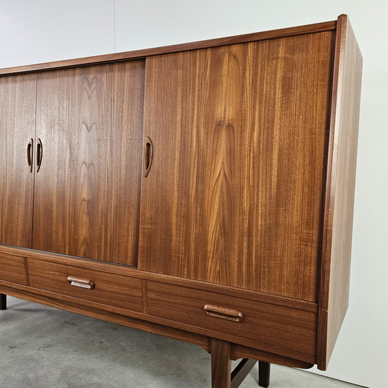 Image 1 of Vintage Danish Highboard Teak