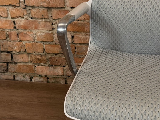Vitra Unix Chair – White fabric | Antonio Citterio – Swivel chairs, Plastic, Textile (photo 15 of 15)