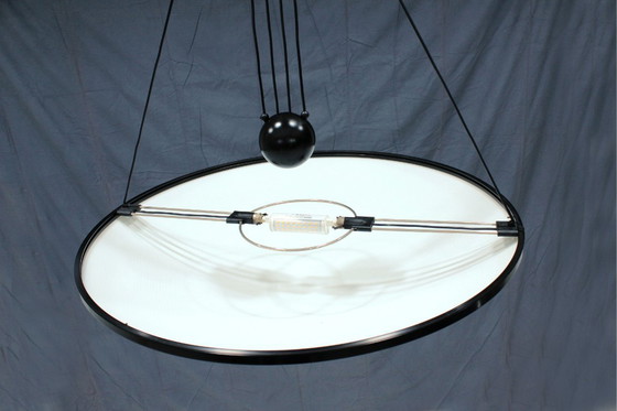 Image 1 of wie neu! Luceplan TRAMA Designer Pendelleuchte, Deckenlampe von Luciano Balestrini & Paolo Longhi, höhenverstellbar, Italien
