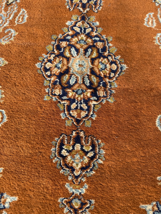 Wunderschöner persischer Vintage-Teppich – warme Farben – 90 x 15